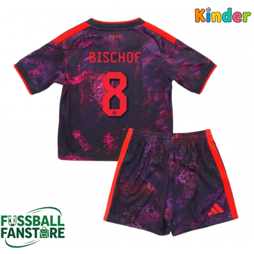 Bayern Munich Tom Bischof #8 Replik 3rd trikot Kinder 2026-27 Kurzarm (+ Kurze Hosen)